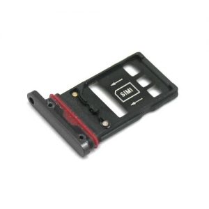 Γνήσια Βάση Κάρτας Sim & SD Huawei Mate 20 Pro Μαύρο