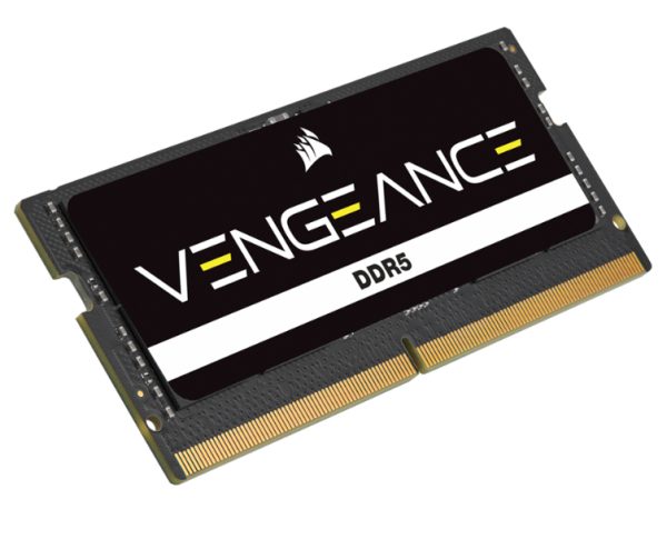 CORSAIR RAM SODIMM XMS5 8GB CMSX8GX5M1A4800C40, DDR5, 4800Hz, LATENCY 40-40-40-77, 1.1V, VENGEANCE DDR5, BLACK, LTW. 20220627163946 a5bcf33b 1