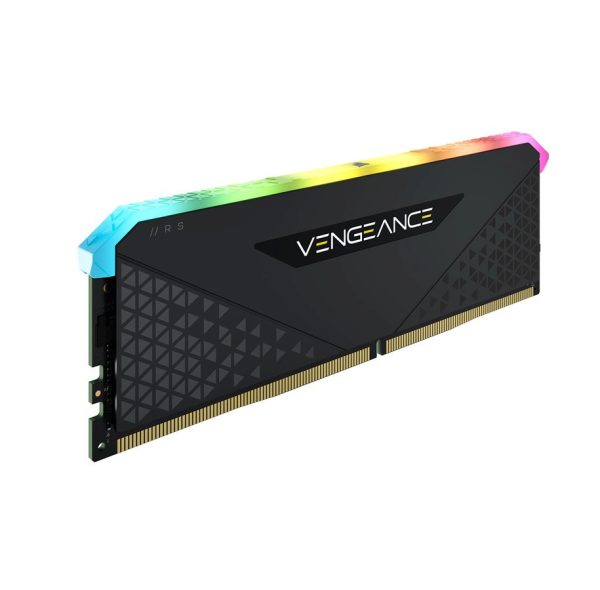 CORSAIR RAM DIMM XMS4 8GB CMG8GX4M1D3600C18, DDR4, 3600MHz, LATENCY 18-22-22-42, 1.35V, VENGEANCE RGB RS, XMP 2.0, RGB LED, BLACK, LTW. 20230414135600 64e7c3bd 1