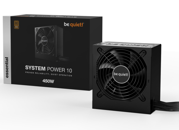 BEQUIET PSU SYSTEM POWER 10 750W BN329, BRONZE CERTIFIED, 12CM QUIET & COOL FAN, 5YW. BN326 first 1