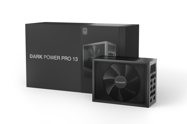 BEQUIET PSU DARK POWER PRO 13 1600W BN332, TITANIUM CERTIFIED, MODULAR CABLES, SILENT WINGS 135MM FAN, 10YW. Dark Power Pro 13 first 1 1