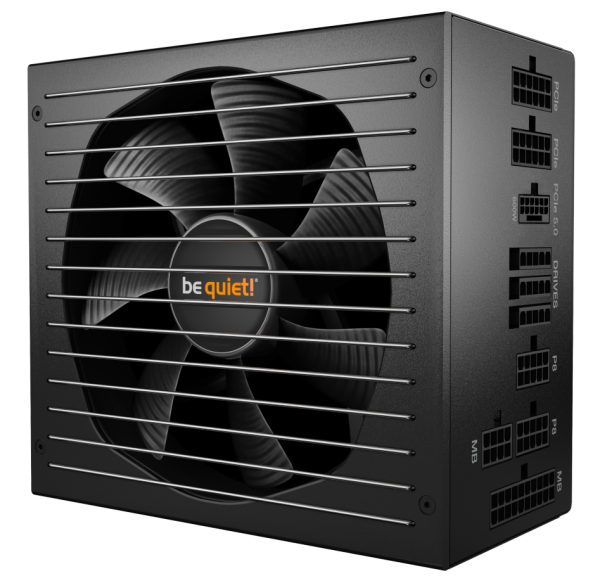 BEQUIET PSU STRAIGHT POWER 12 750W BN336, PLATINUM CERTIFIED, MODULAR CABLES, SILENT WINGS 135MM FAN, 10YW. BN336 MAIN 1