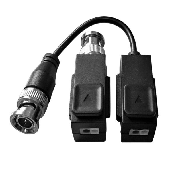 HIKVISION παθητικό video balun DS-1H18S-EC για έως 8MP κάμερες