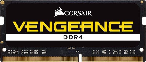 CORSAIR RAM SODIMM XMS4 16GB CMSX16GX4M1A2666C18, DDR4, 2666MHz, LATENCY 18-19-19-39, 1.20V, VENGEANCE, BLACK, LTW. 1