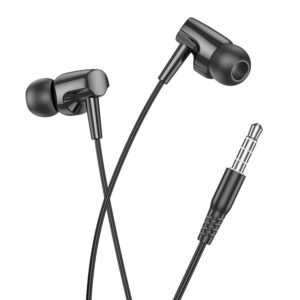 HOCO earphones universal with microphone M112 black
