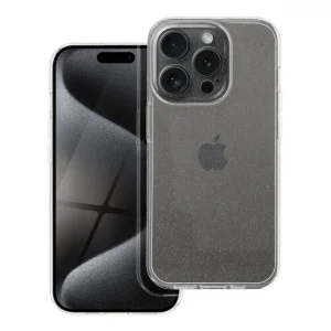 TechWave Glam case for iPhone 15 Pro transparent