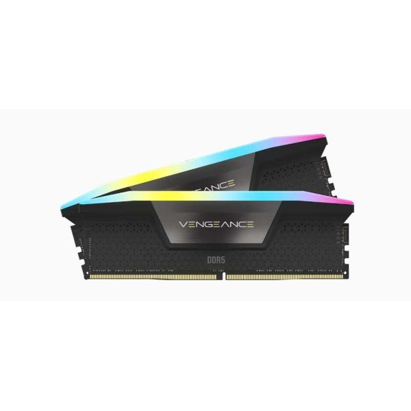 CORSAIR RAM DIMM XMS5 KIT 2x32GB CMH64GX5M2B5600Z40K, DDR5, 5600MHz, LATENCY 40-40-40-77, 1.25V, VENGEANCE RGB, DUAL PROFILE INTEL XMP & AMD EXPO, BLACK PCB, COOL GREY HEATSPREADER LTW. 20230127162836 6df595d4 1