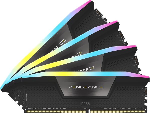 CORSAIR RAM DIMM XMS5 KIT 4x24GB CMH96GX5M4B6400C32, DDR5, 6400MHz, LATENCY 32-40-40-81, 1.4V, VENGEANCE RGB DDR5, XMP 3.0,BLACK, LTW. 71kJqZmtaQL. AC SL1500 1