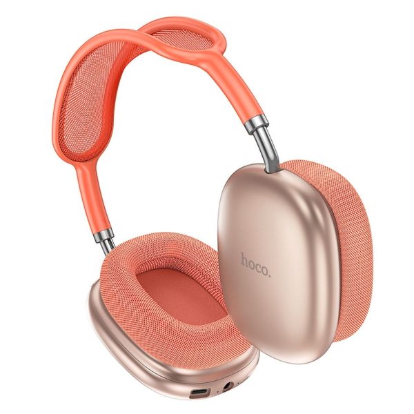 HOCO wireless headphones bluetooth W55 pink