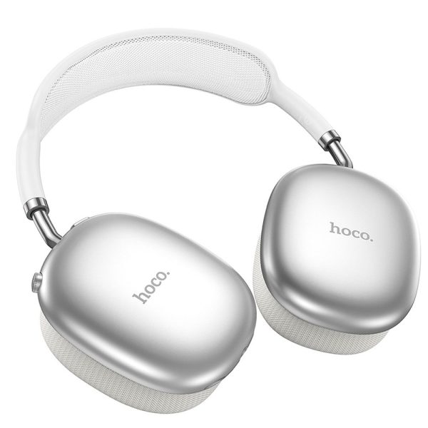 HOCO wireless headphones bluetooth W55 silver