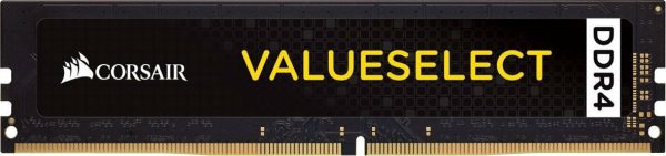 CORSAIR RAM DIMM XMS4 4GB CMV4GX4M1A2400C16, DDR4, 2400MHz, LATENCY 16-16-16-39, 1.20V, VALUE SELECT, BLACK, LTW. 1