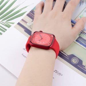 HOCO silicone strap for Apple Watch 38 / 40 / 41 mm WA15 big red