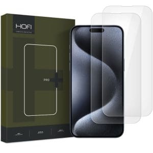 HOFI 2 PACK FULL FACE TEMPERED GLASS IPHONE 16 PRO MAX transparent