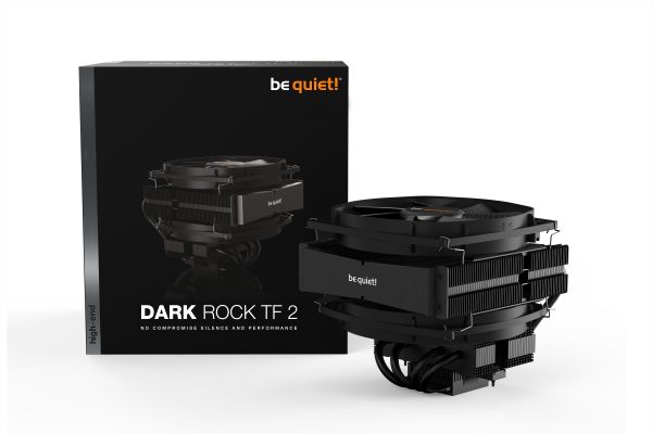 BEQUIET CPU COOLER DARK ROCK TF 2 BK031, 230W TDP, INTEL LGA 1851/1150/1151/1155/1200/1700/2011(-3) SQUARE ILM/2066 , AMD AM5/AM4, 3YW. bk031 2 1