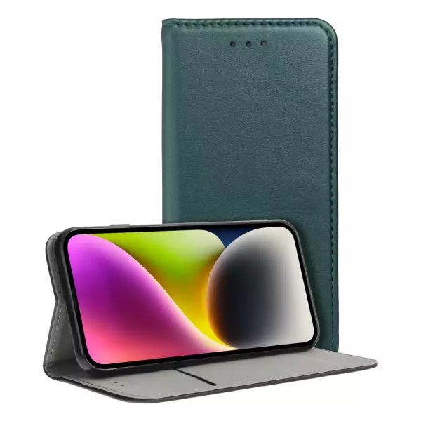 TechWave Smart Leather case for Xiaomi Redmi 14C forest green