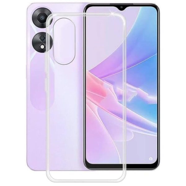 TechWave Ultra Slim 0.5mm back case for Oppo A78 5G / A58 5G transparent