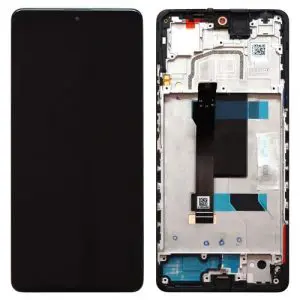 LCD with Touch Screen & Middle Plate Xiaomi Redmi Note 12 Pro 5G Black (Original)