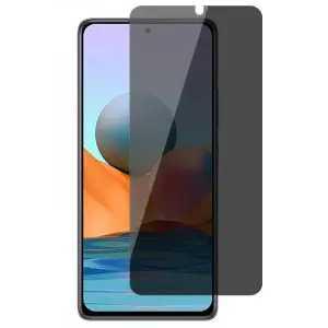 TechWave 5D Full Glue Privacy Tempered Glass for Xiaomi Redmi Note 13 black