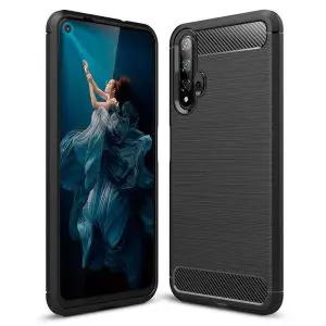 CARBON case for HONOR 20 / Nova 5T black