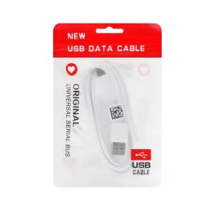 Cable USB A to Type C 3.0 2A HD2 1 m white