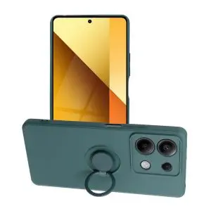 SILICONE RING case for XIAOMI Redmi Note 13 5G  green