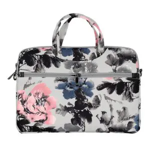 Wonder Briefcase Laptop 15-16 inches peonies