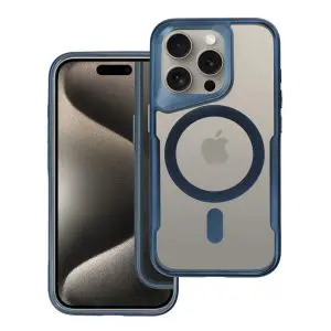 ERGOFIT NEWZONE case compatible with MagSafe for IPHONE 16 PLUS silver