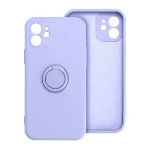 SILICONE RING case for XIAOMI Redmi 14C violet