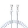 BWOO Cable USB-C - USB-C 1m 60W ABS + TPE X282 C-C white