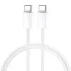 BWOO Cable USB-C - USB-C 1m 60W for iPhone 15 BO-X284 white