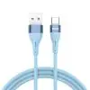 BWOO Cable USB - USB-C 1m 3A Minimalist Silicone Blue X280C