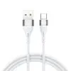 BWOO Cable USB - USB-C 1m 3A Minimalist Silicone White X280C