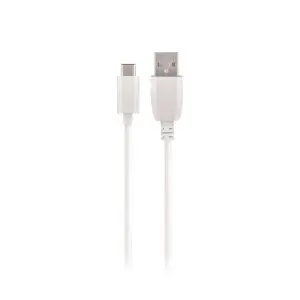 Maxlife καλώδιο USB σε USB-C, 1.0μ, 3A, λευκό