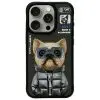 NIMMY case COOL&CUTE 2.0 Dog for IPHONE 15 Pro black
