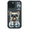 NIMMY case COOL&CUTE 2.0 Dog for IPHONE 15 black