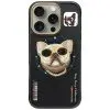 NIMMY case GLASSES COOL DOG compatible with MagSafe for IPHONE 16 Pro Max black