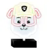Neon LED on a stand Paw Patrol - Rubble OW-120446