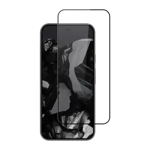 TechWave 5D Full Glue Tempered Glass for Google Pixel 9 Pro XL 5G black