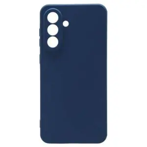 TechWave Soft Silicone case for Samsung Galaxy A36 5G navy blue