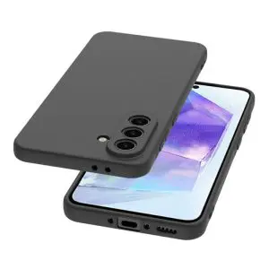 TechWave Soft Silicone case for Samsung Galaxy A56 5G black