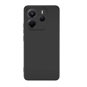 TechWave Soft Silicone case for Xiaomi Redmi Note 14 4G black