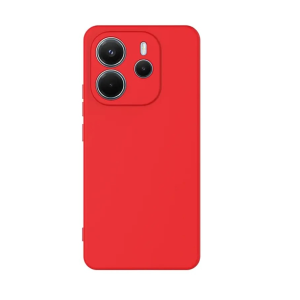 TechWave Soft Silicone case for Xiaomi Redmi Note 14 4G peach