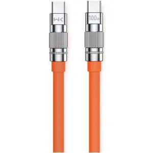 WK WDC-188 USB-C to USB-C 100W 1m Orange - 6941027632949