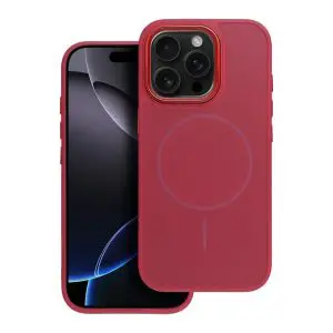 FRAME MAG COVER Case compatible with MagSafe for IPHONE 11 magenta