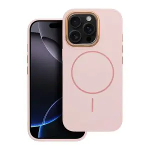 FRAME MAG COVER Case compatible with MagSafe for IPHONE 14 powder pink
