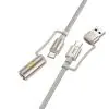 HOCO cable All-in-one USB A / Type C to Type C / Cigarette lighter 3A 60W U138 1