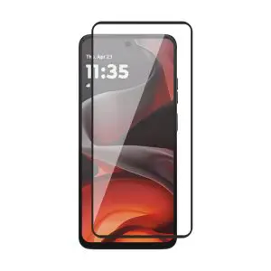 TechWave 5D Full Glue Tempered Glass for Motorola Moto E15 / G05 / G15 / G15 Power black