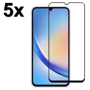 TechWave 5D Full Glue Tempered Glass for Samsung Galaxy A26 5G black (Σετ 5 τεμαχίων - bulk)