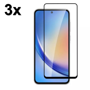 TechWave 5D Full Glue Tempered Glass for Samsung Galaxy A36 5G black (Σετ 3 τεμαχίων - bulk)