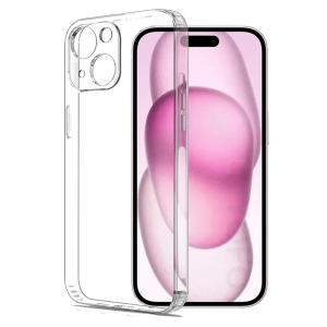 TechWave Clear 2mm case for Apple iPhone 15 Plus (camera protection)